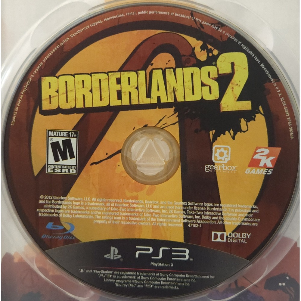 Borderlands 2 (PS3) - Tested - CIB Complete - Picture 7 of 11